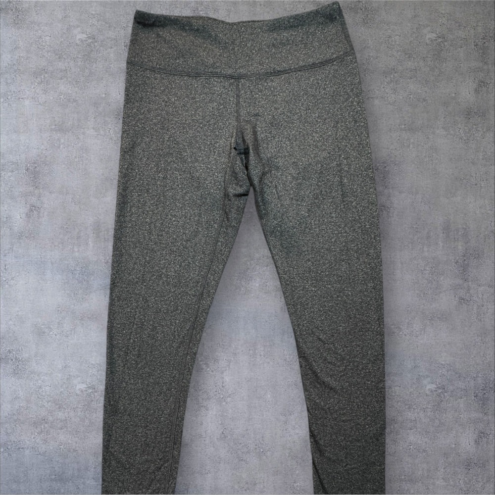 90 Degree By‎ Reflex Women's Medium Gray Space Dye Athletic Leggings Yoga Pants